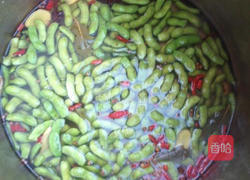 水煮毛豆的做法图解4