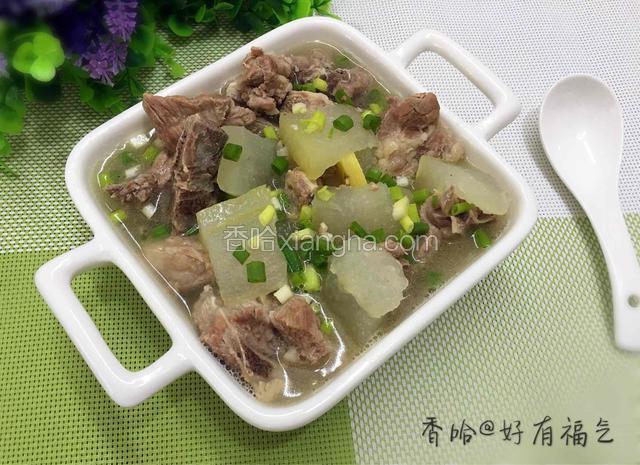 龙骨冬瓜汤