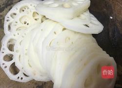 炝藕片的做法图解2