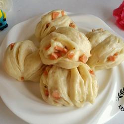 火腿小花卷的做法[图]