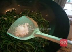 蒜蓉番薯叶的做法图解6