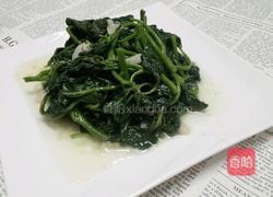 蒜蓉番薯叶的做法图解8