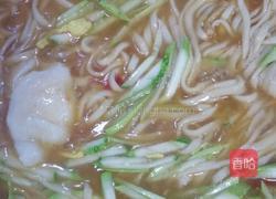 肉丝面的做法图解6