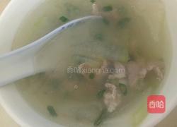冬瓜肉片汤的做法图解2