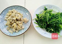 菠菜拌花蚬的做法图解9