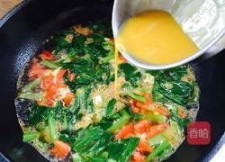 番茄鸡蛋青菜汤的做法图解5