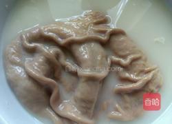 双椒炒猪肚的做法图解2