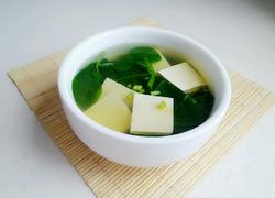 木耳菜豆腐汤