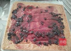 可可蓝莓蛋糕卷的做法图解16