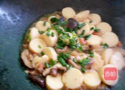 玉子豆腐炖香菇虾米的做法图解9
