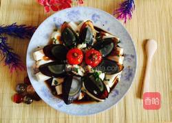 凉拌皮蛋豆腐的做法图解7