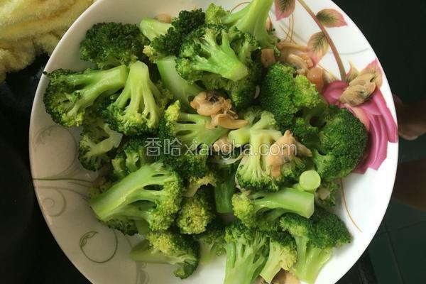清炒西兰花