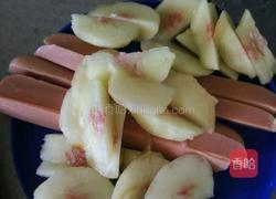 火腿桃子寿司的做法图解2