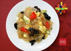 大葱炒粉皮的做法图解12