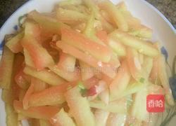 香辣西瓜皮的做法图解6