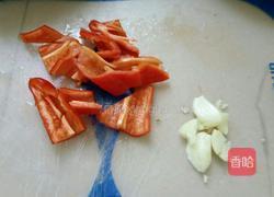 红椒空心菜的做法图解2