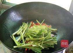 红椒空心菜的做法图解4