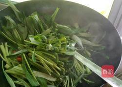 红椒空心菜的做法图解5