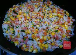 蔬菜粒炒饭的做法图解8