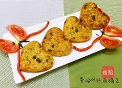 鸡蛋米饭煎饼之(死心踏地)的做法图解8