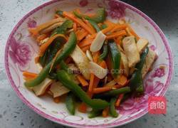 青椒炒豆干的做法图解9