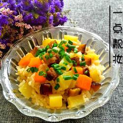 腊肉土豆焖大米饭的做法[图]