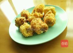 玉米酥炸香蕉的做法图解7