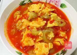 番茄丝瓜炒鸡蛋的做法图解5