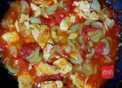 番茄丝瓜炒鸡蛋的做法图解4