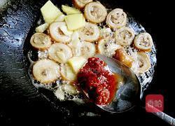 臭干子烧肥肠的做法图解5