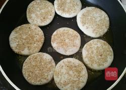 豆沙糯米粉芝麻饼的做法图解7