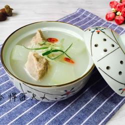 排骨冬瓜粥（剩米饭版）的做法[图]
