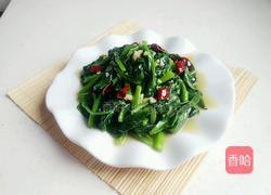 炝炒木耳菜（ 豆腐菜 ）的做法图解8