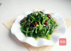 炝炒木耳菜（ 豆腐菜 ）的做法图解9