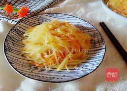 胡萝卜土豆丝的做法图解7