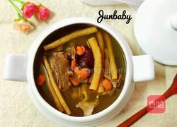 红枣枸杞党参炖猪心的做法图解5