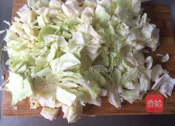 包菜炒豆干的做法图解2