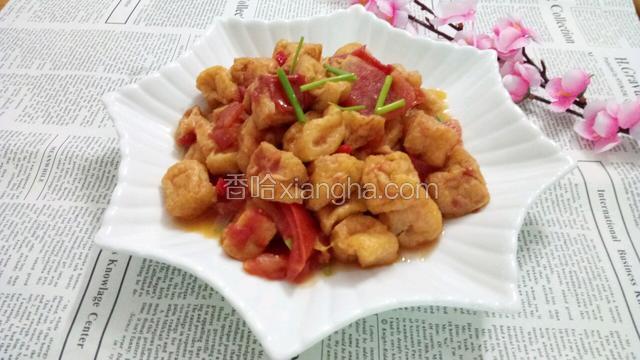 茄汁油豆腐
