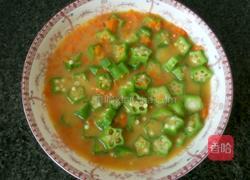 秋葵炒蛋的做法图解6