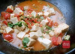 豆腐炖番茄的做法图解7