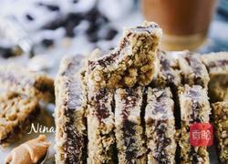 燕麦花生巧克力能量饼干的做法图解5