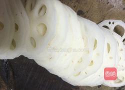 糖醋藕片的做法图解3