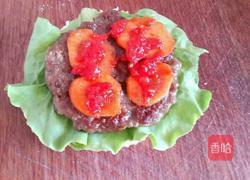 三层牛肉汉堡的做法图解7