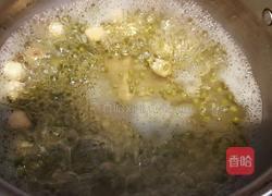 绿豆莲子百合桂圆粥的做法图解6