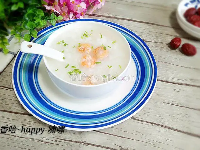 鲜虾粥
