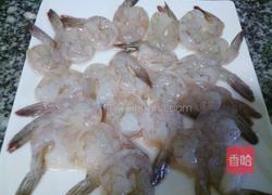 蒜香玉子豆腐蒸虾仁的做法图解3