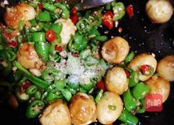 双椒黄金鹌鹑蛋的做法图解9