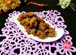 炸丝瓜丸子的做法图解12