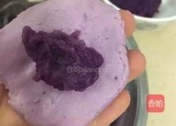 紫薯饼的做法图解4