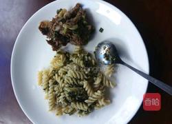 罗勒意面的做法图解7